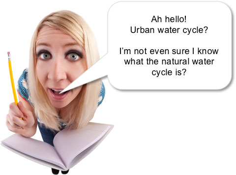 Woman water cycle